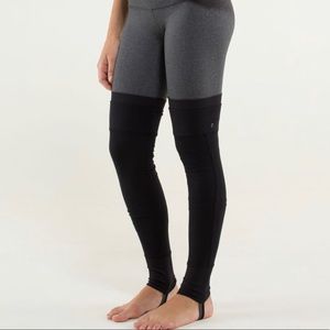 Lululemon studio leg warmers